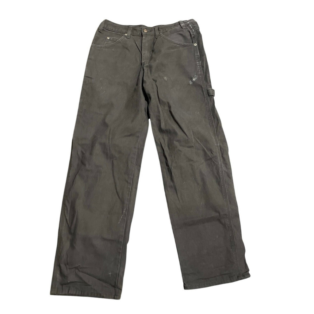 Dickies Distressed Cargo Utility Pants 33x32 Classic Rugged Workwear Streetwear