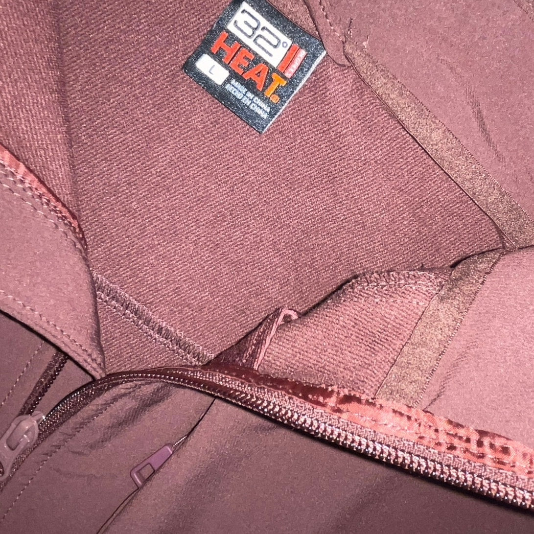 32 Degrees Heat Men's Tech Vest Zipper Pockets Size L
