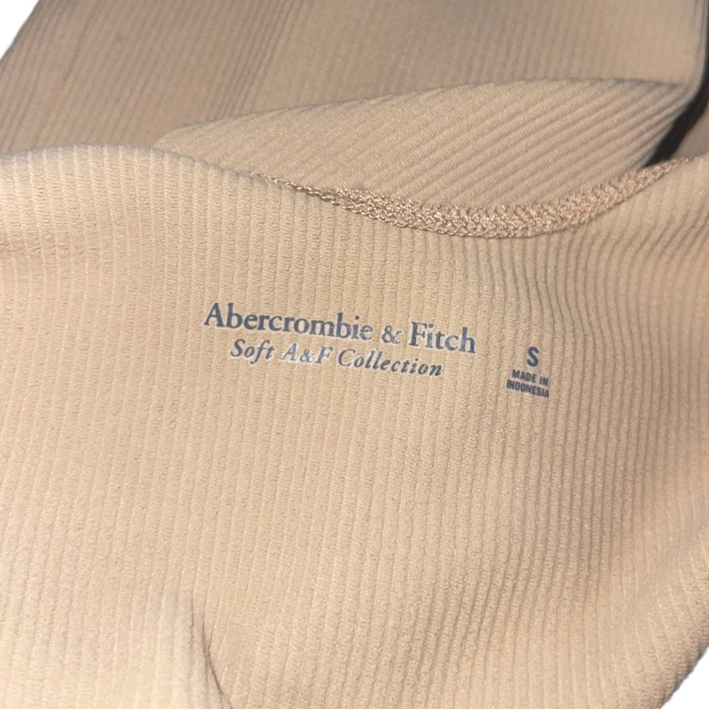 Abercrombie & Fitch Soft Collection Fit To Flatter Ribbed Mini Spaghetti Dress