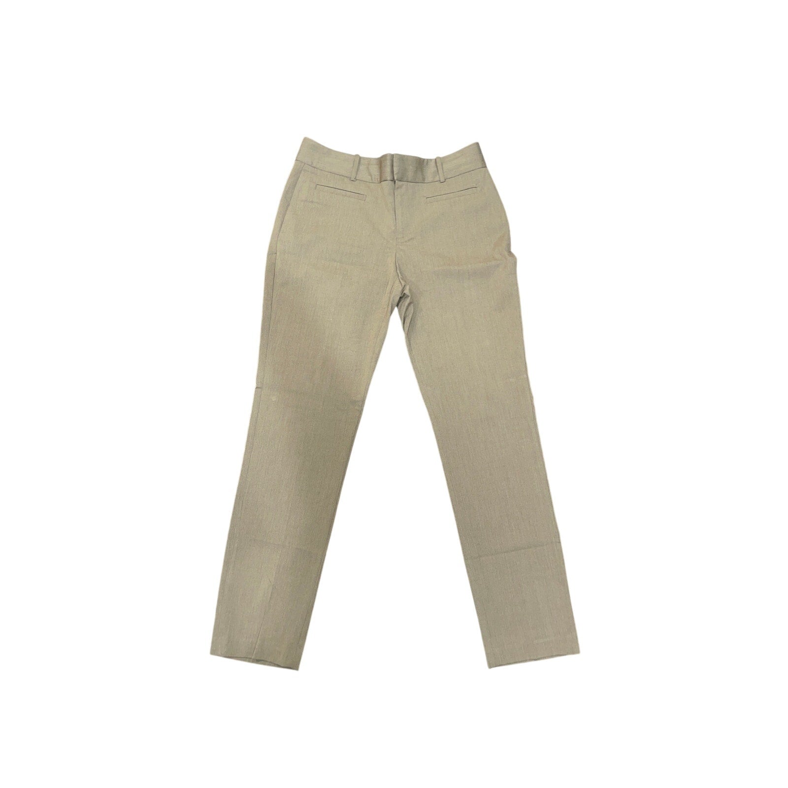 Calvin Klein Tan women dress Slacks Trousers Straight Leg Size 6 Career Office
