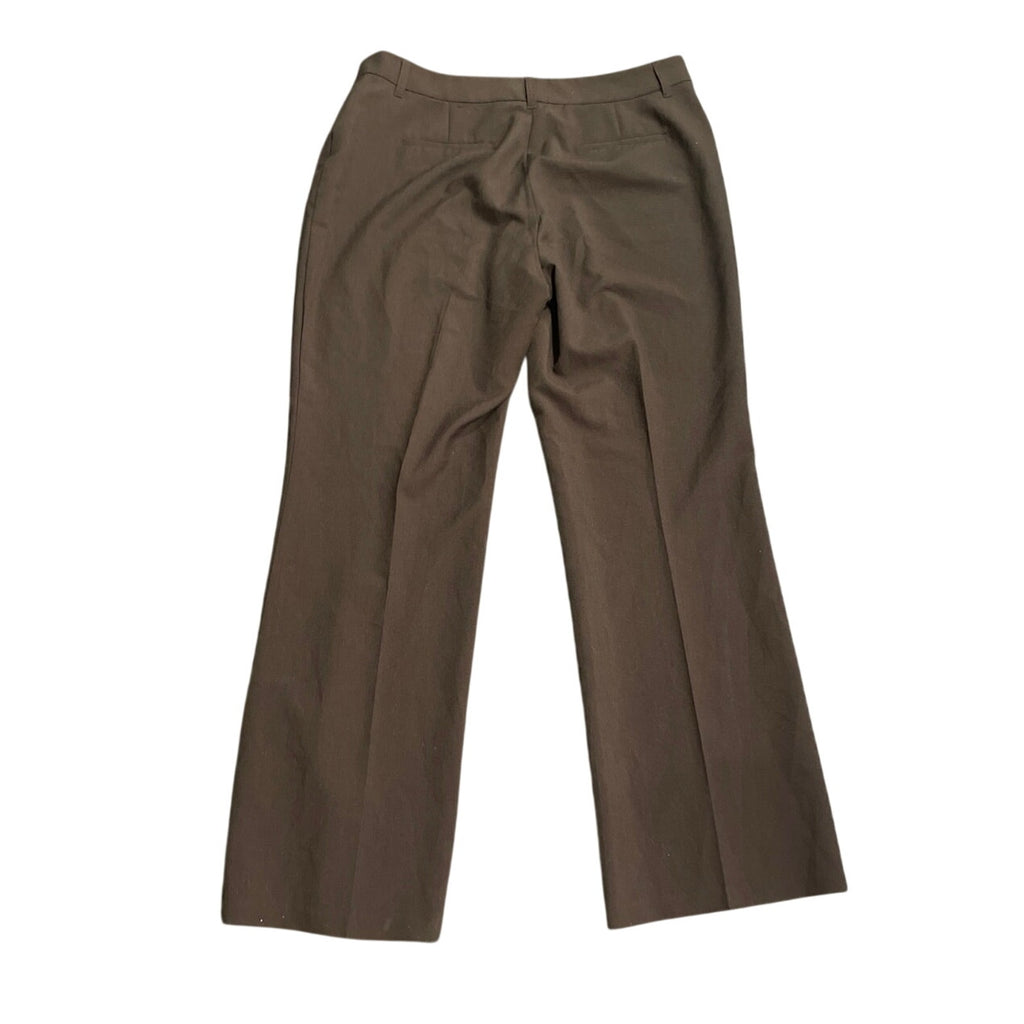 Rafaella Brown Women Trousers Pants Plus Size 14 Career Office Professional Chic