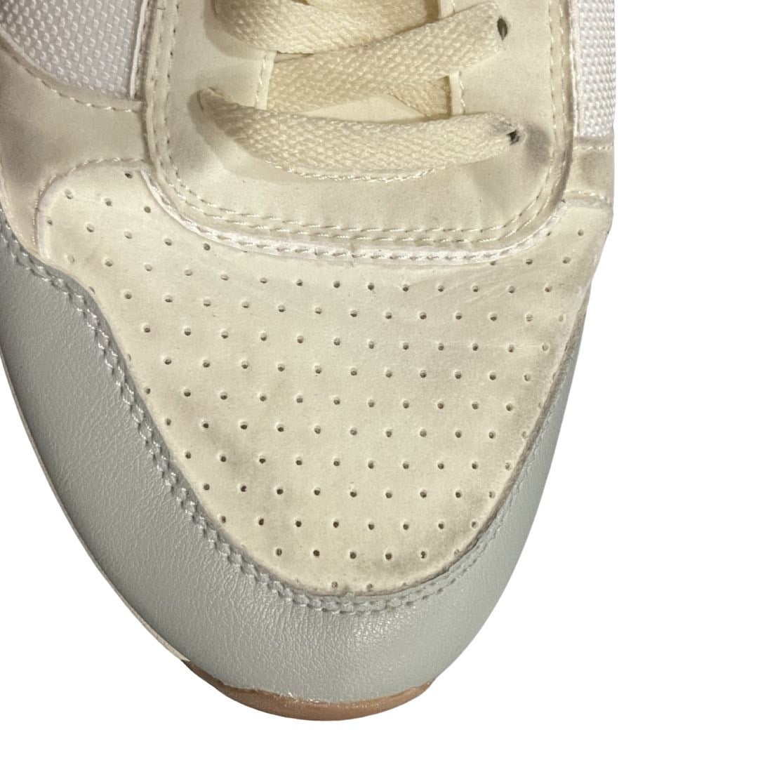 Steve Madden Hende Faux Leather Sneaker Shoes Size 11 Casual Walking Retro