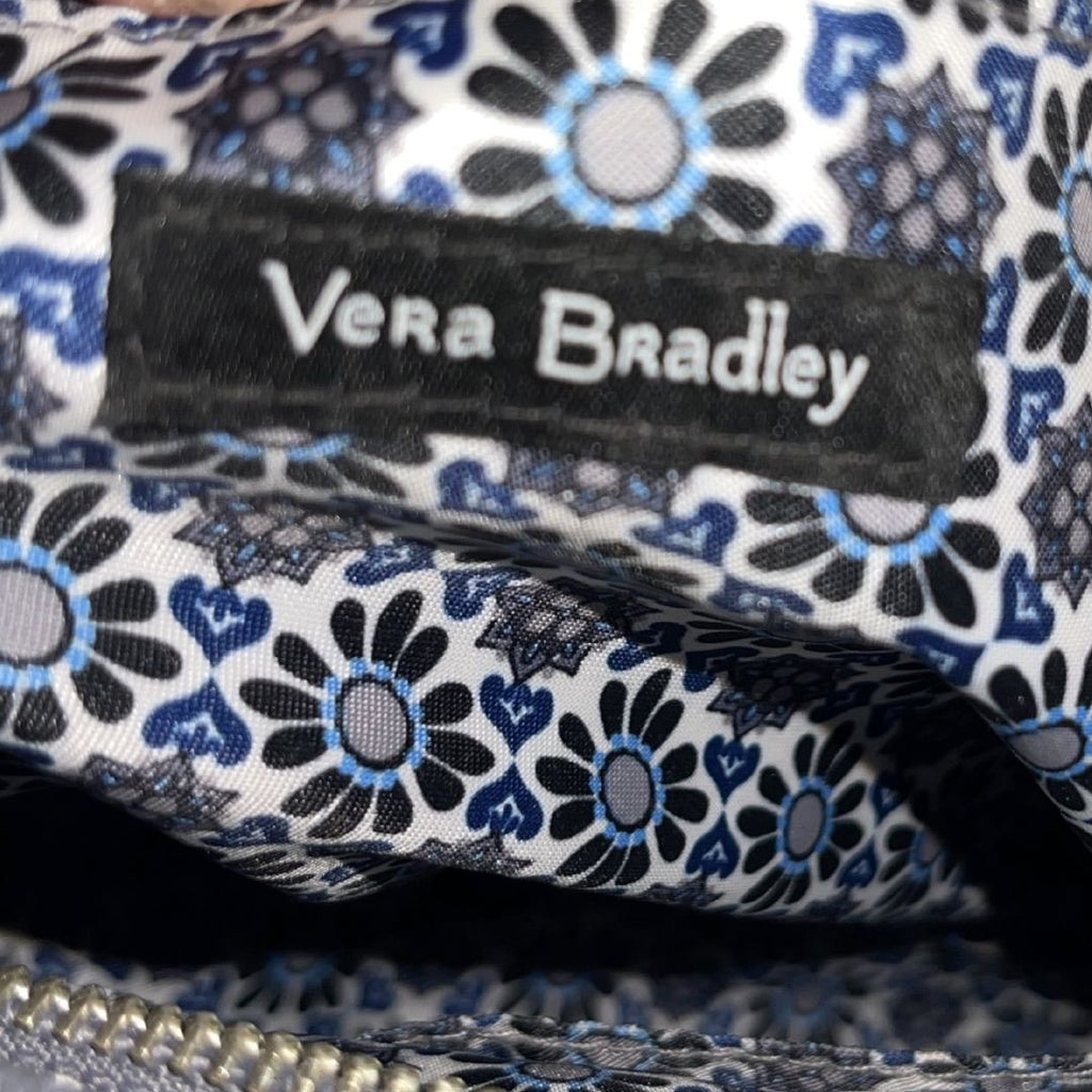 Vera Bradley Carson East West Quilted Cotton Tote Bag Medallion Boho Chic Artsy