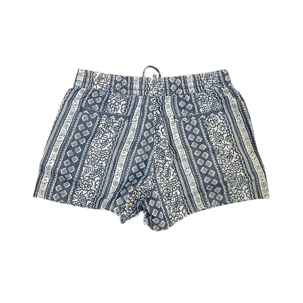 Calvin Klein Boho Floral Elastic Pull On Shorts SZ 6 Breezy Lightweight Pockets