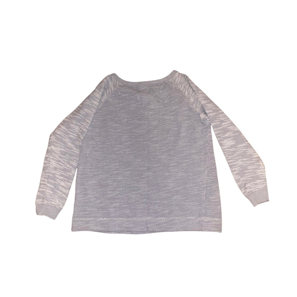 Vintage Champion Authentic Athletic Sweater Women Medium Gray Knit Sweatshirt