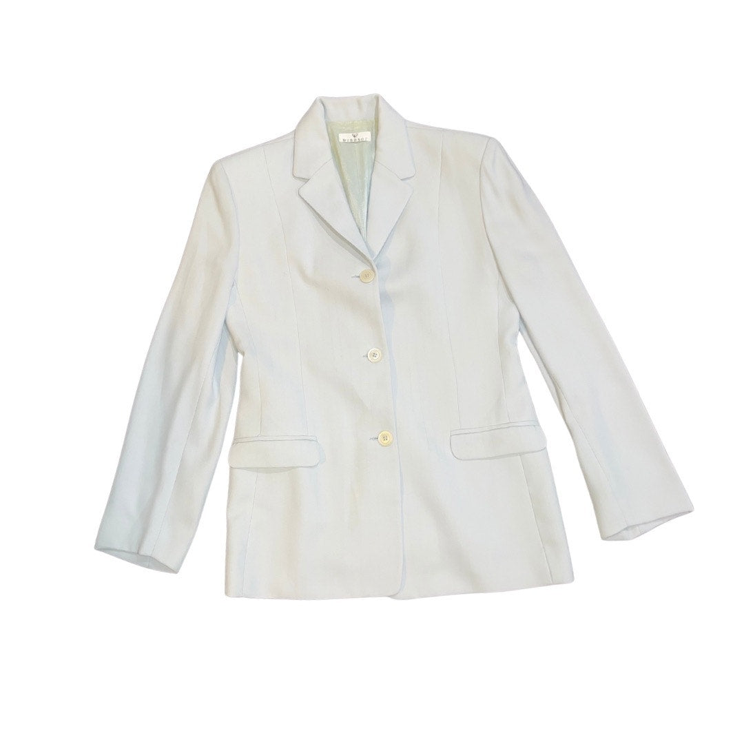 Windsor Baby Blue pinstripe Pant suit Blazer Trousers Career Office Professional