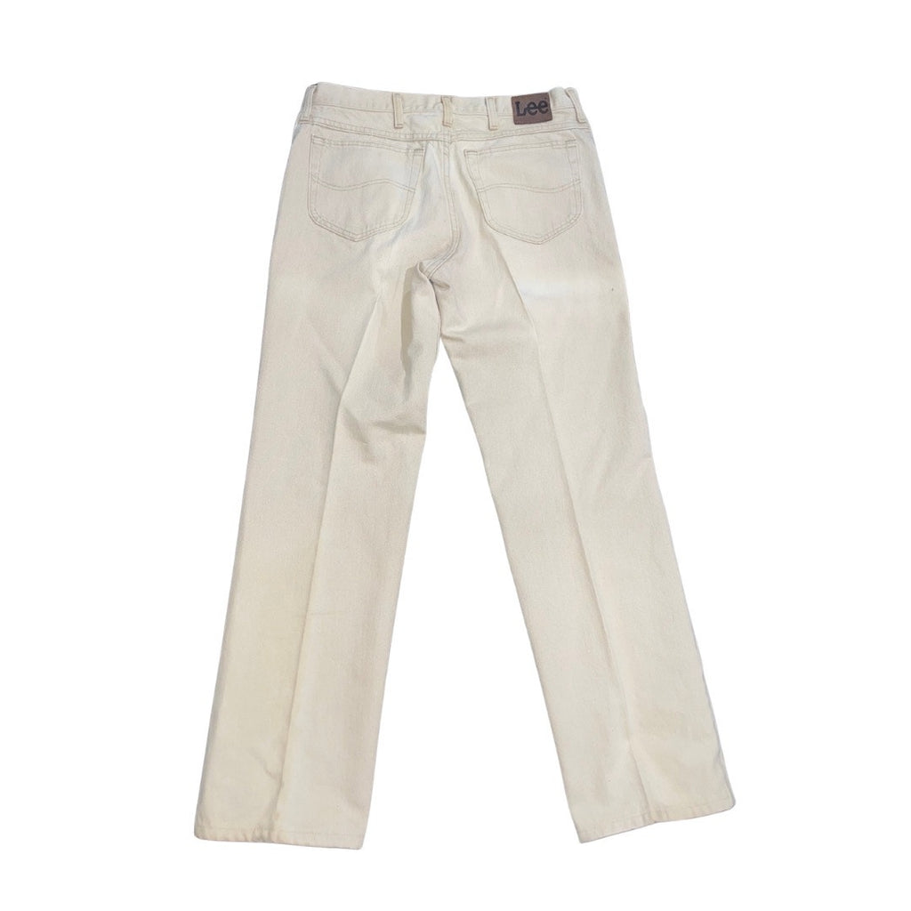 Lee Mens Tan Jeans Pants Size 36X32 Straight Leg Regular Fit Streetwear Casual