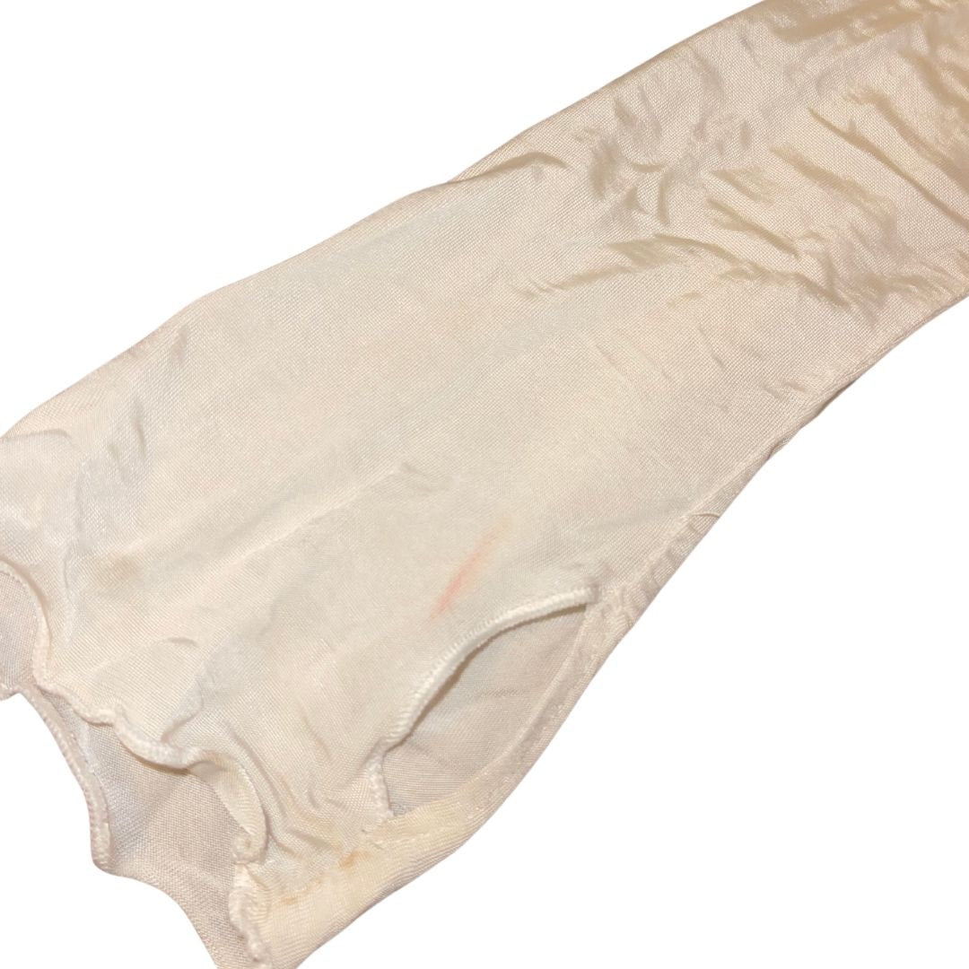 Intimately Free People Square Neck Long Sleeve Ruched Top Blouse Size Medium