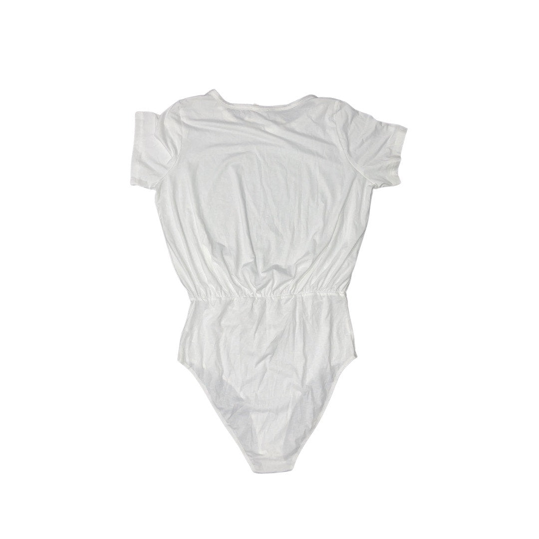 CIDER ROUND NECK SOLID SHORT SLEEVE BODYSUIT 1XL NWT