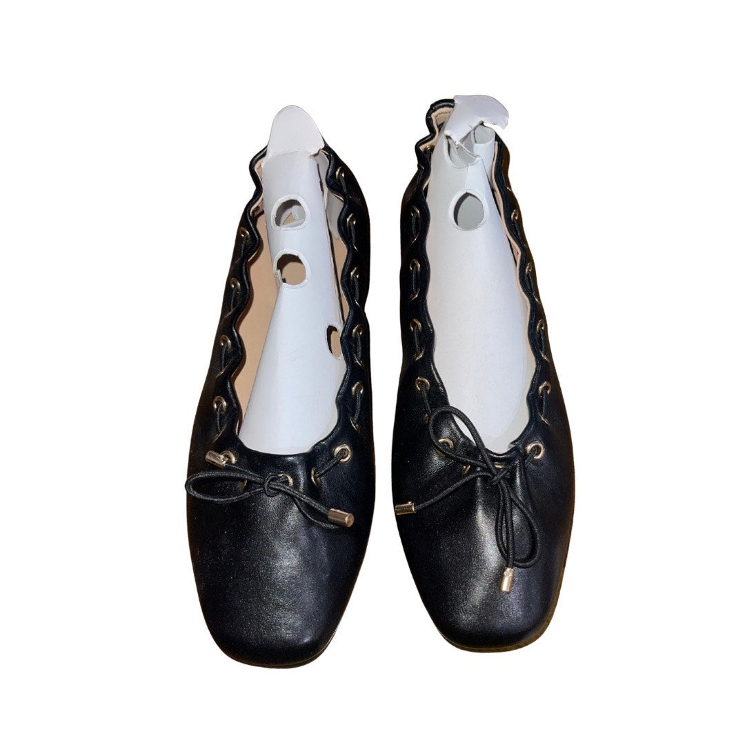 Black Flats Shoes Ballets
