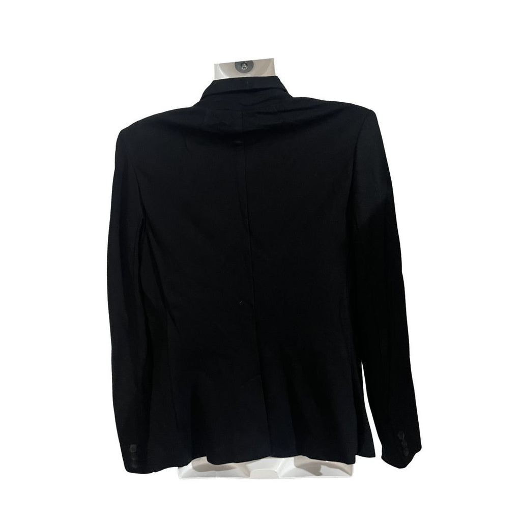 Old Navy Jersey Knit Black Blazer Size Small Career Office Preppy Chic Academia