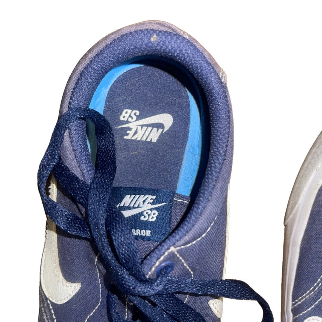 Nike Men's SB Charge Blue Canvas Casual Shoes Sneakers Size 10