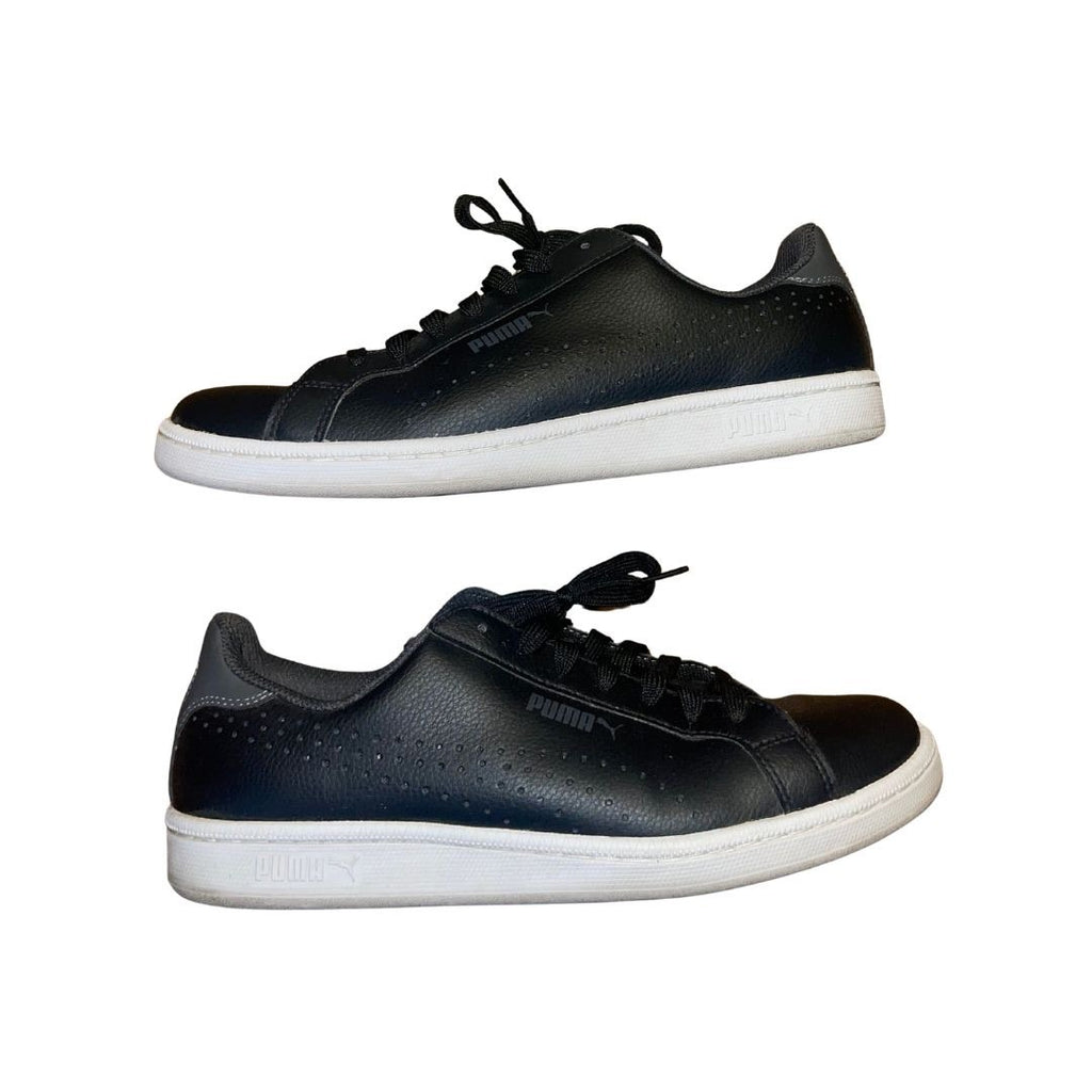 Puma Mens Leather Sneaker Shoes Athletic Tennis Size 9.5 Casual Soft Foam