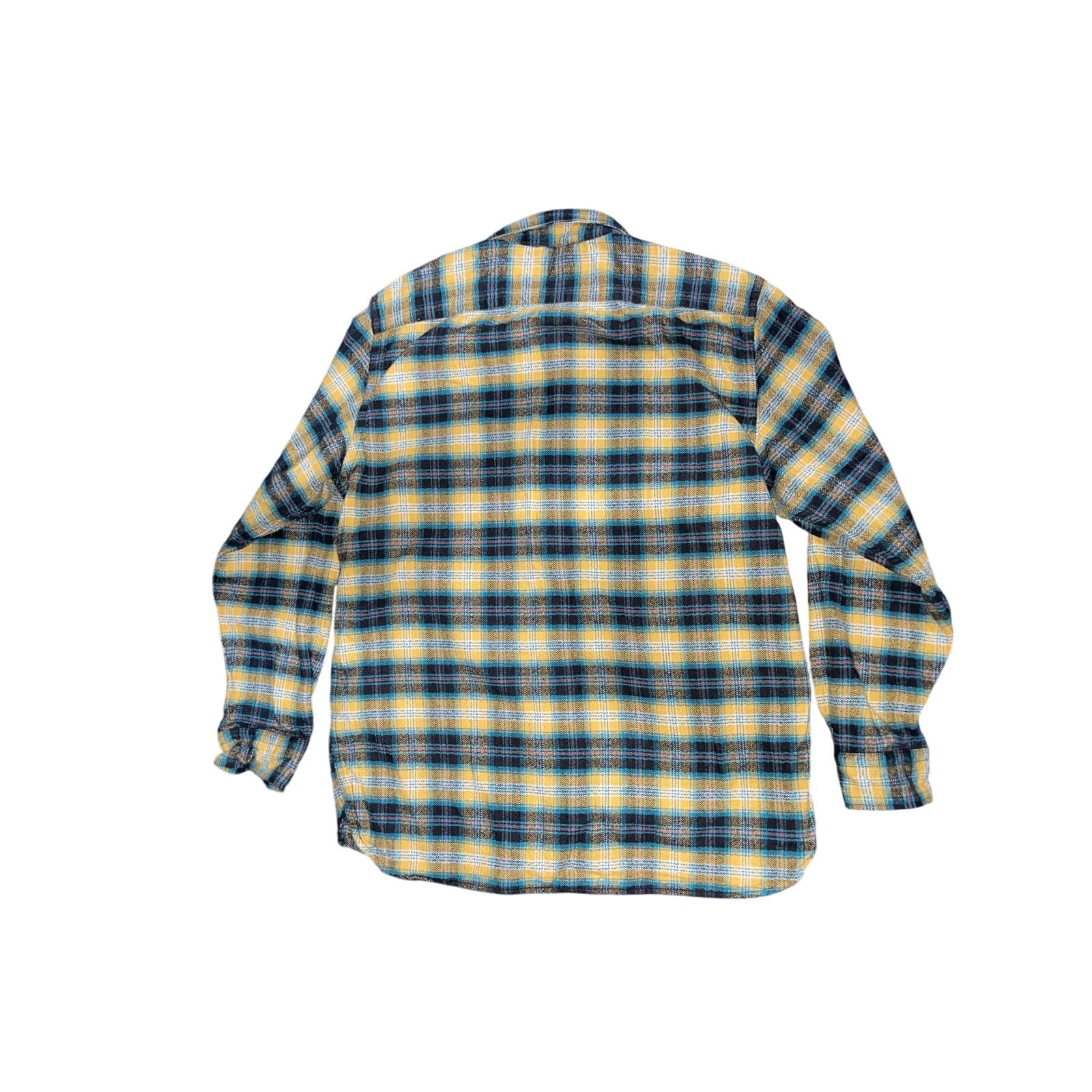 Levi's Plaid Flannel Men's Shirt Size Medium Relaxed Fit