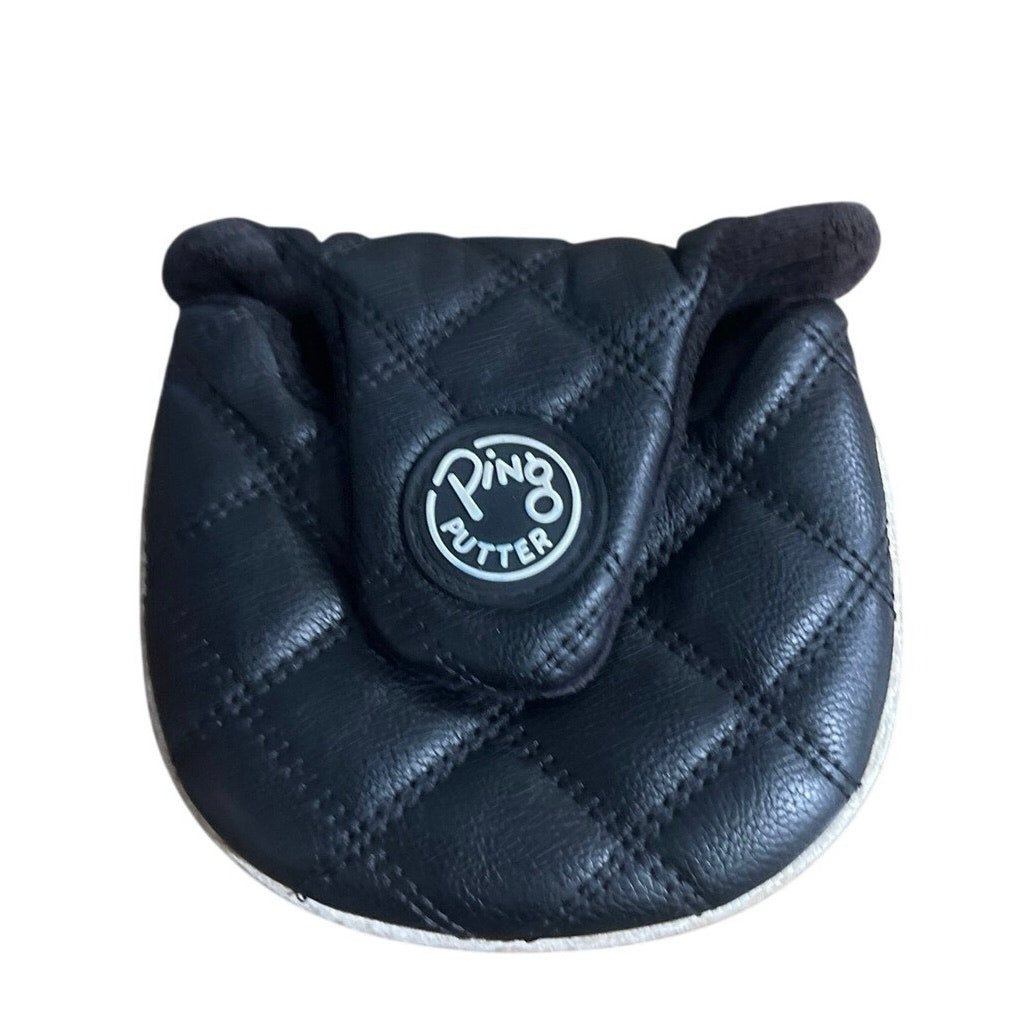 PING Mallet Putter Headcover 2023 Golf Series Synthetic Leather Magnetic Closure