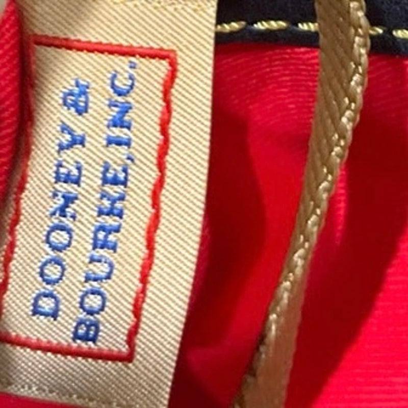 Dooney & Bourke Navy Blue Florentine Medium Pocket Satchel Handbag NWT