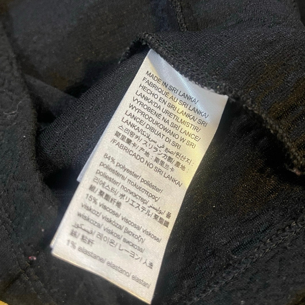 Calvin Klein Black Full Zip Cardigan Sweater Size Larger Preppy Career Office