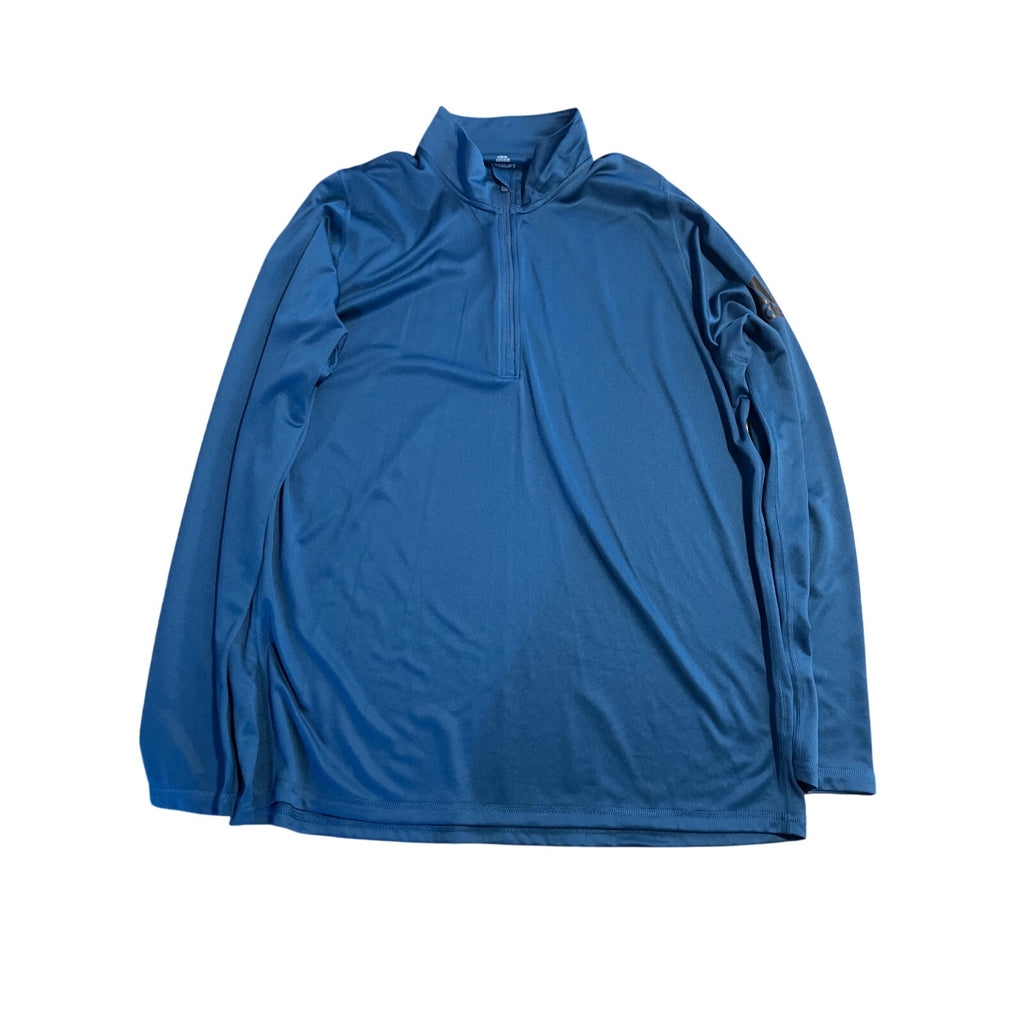 Blue Adidas Freelift Climalite long-sleeve Shirt