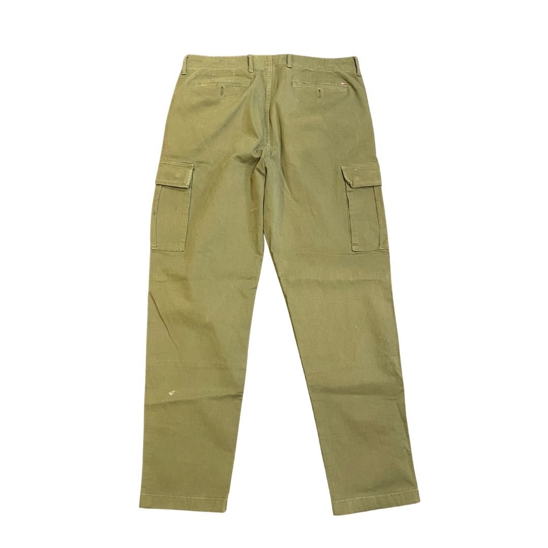 Tommy Hilfiger Denton Straight Leg  Cargo Trousers Pants 36x32 Casual Preppy