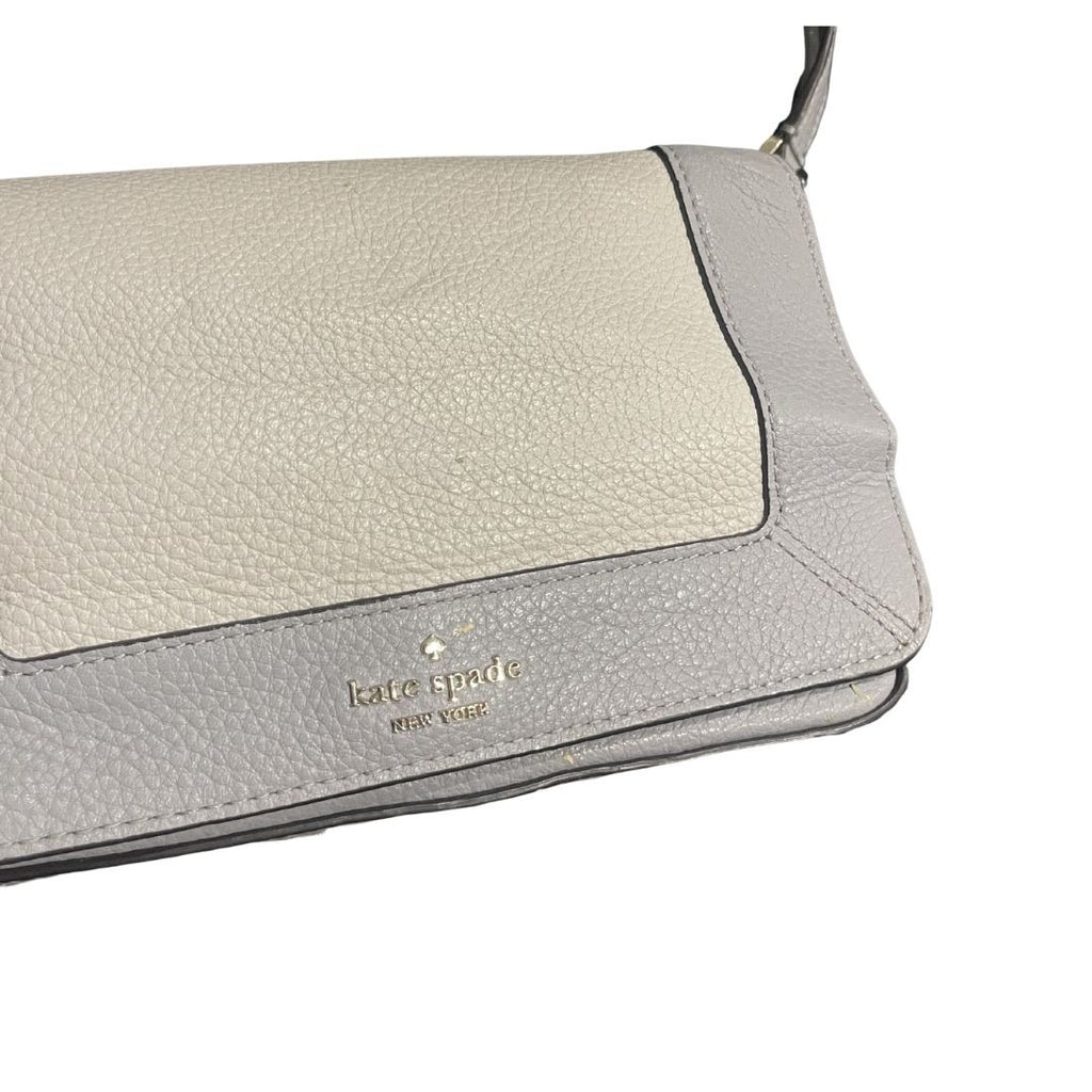 Kate Spade New York Lena Mini Flap Crossbody Two-tone Colorblock Purse