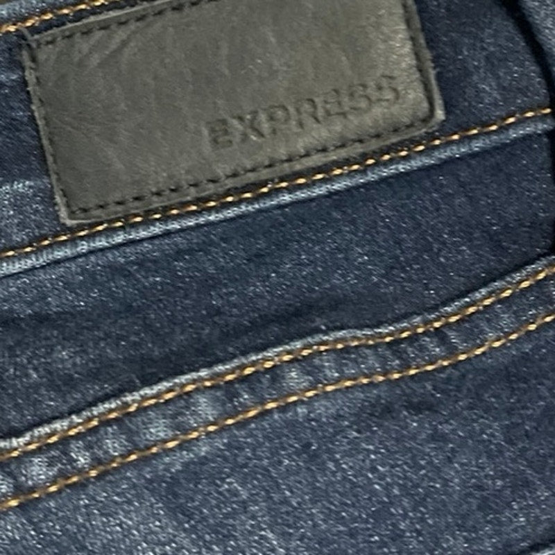 Express Legging Mid Rise Denim Jeans Size 6R Streetwear Classic Chic Casual