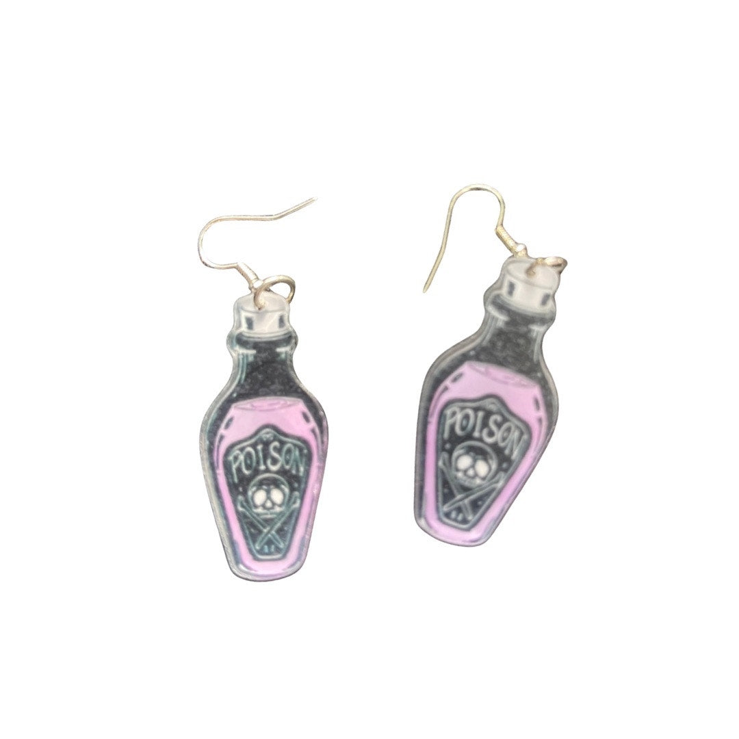 Poison earrings