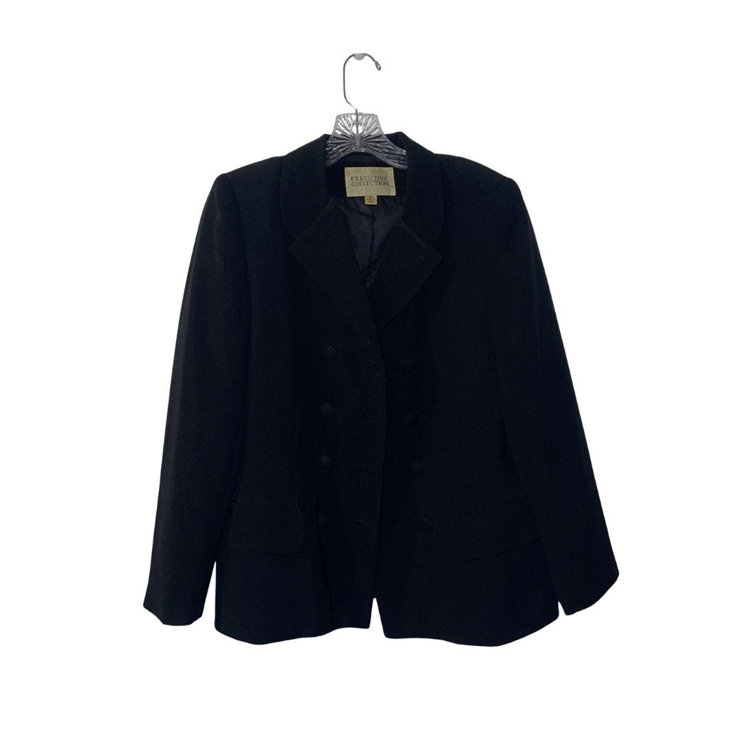 Executive Collection Womens Blazer Size 8P Office Career Business Vintage