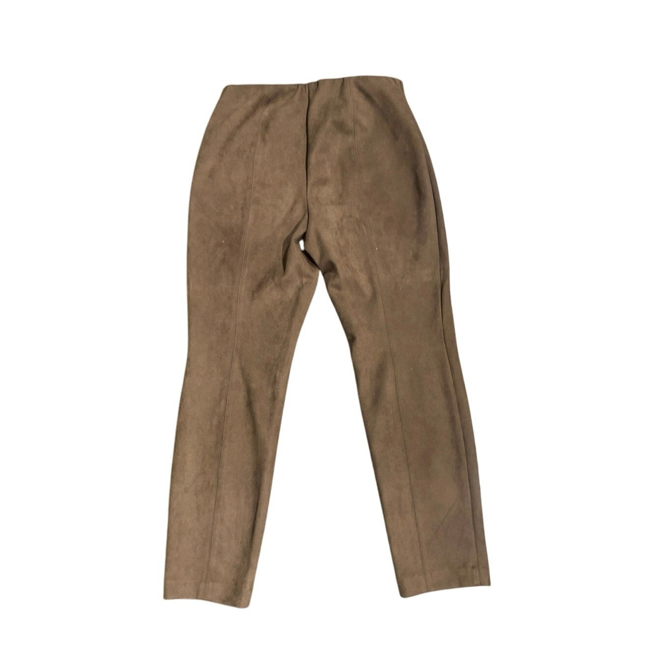 Charter Club Faux Suede Pull On Pants Brown Size 10 Casual Career Trousers