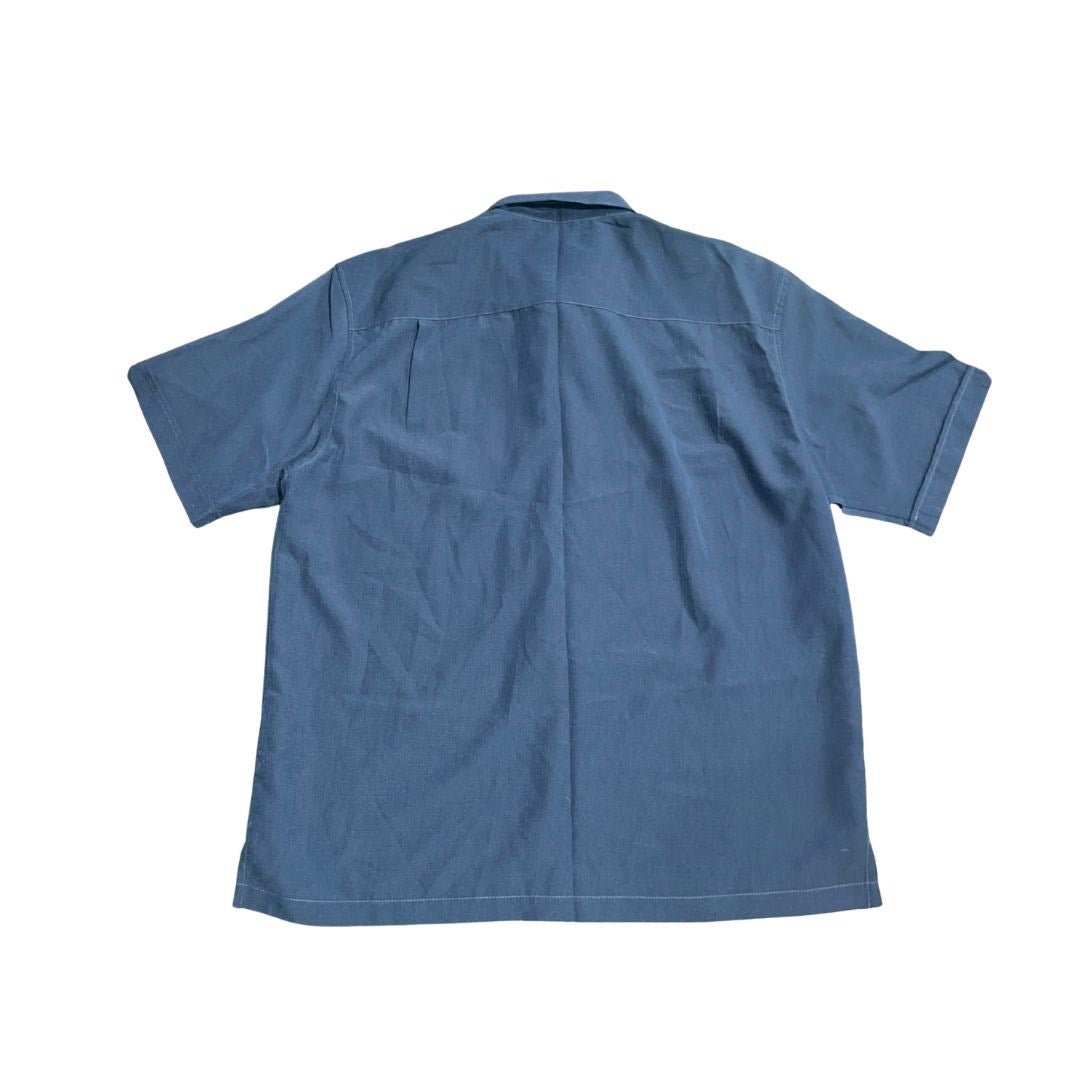 Havanera Guayabera Cuban Style Button Down shirt Size XL Vacation Tropical Beach