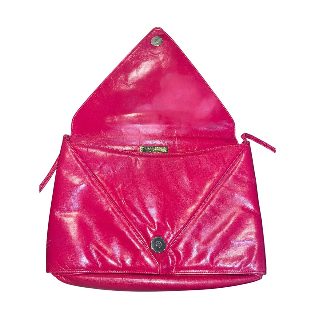 Vintage Charles Jourdan Envelope Crossbody Purse Bag