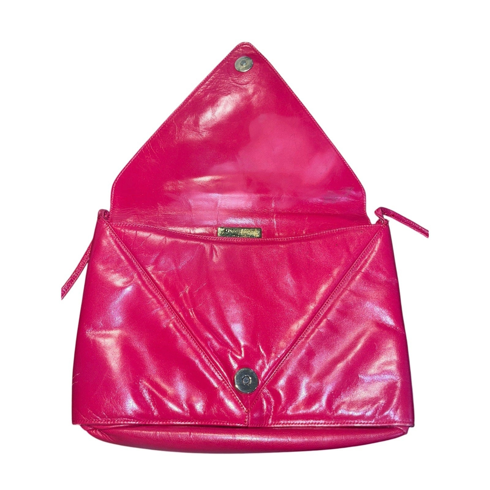 Vintage Charles Jourdan Envelope Crossbody Purse Bag