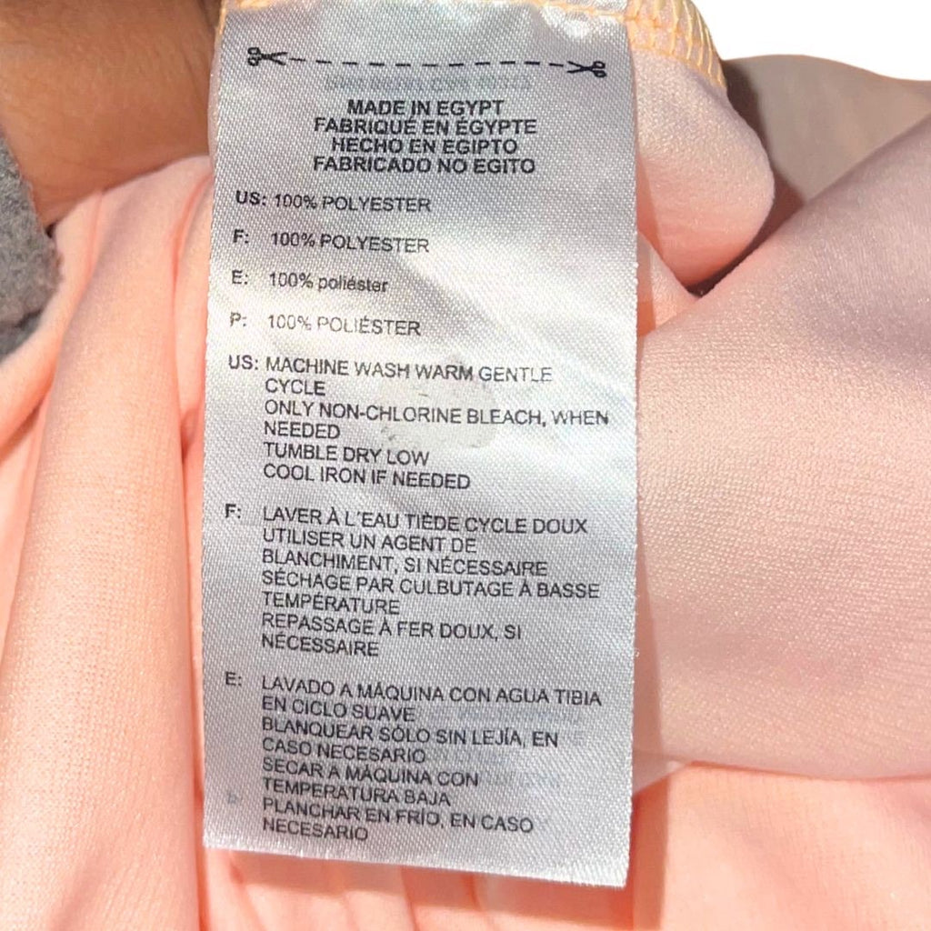 Adidas Racerback Sleeveless Golf Polo Shirt Orange Size Large Sports Athletic