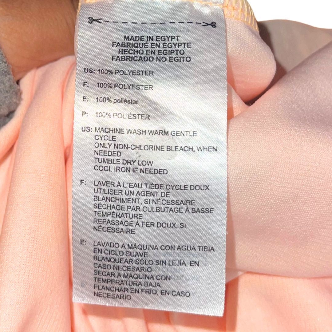 Adidas Racerback Sleeveless Golf Polo Shirt Orange Size Large Sports Athletic