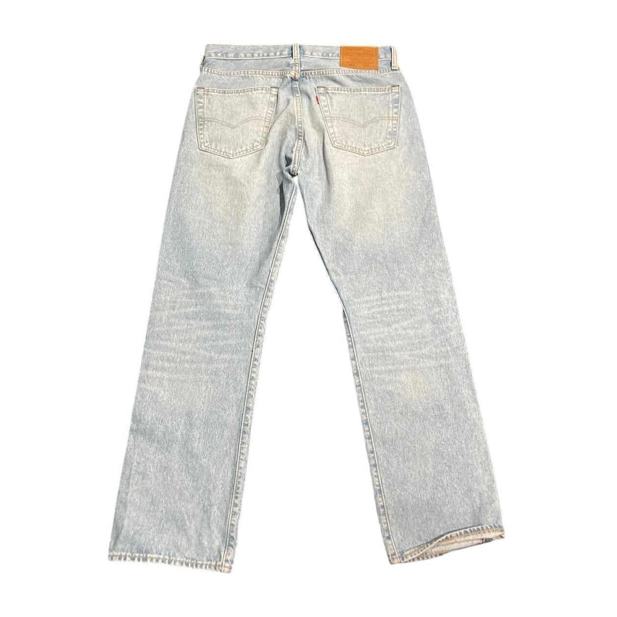 Levi's 501 Button Fly Straight Leg Denim Jeans 33X30 Outwear Classic Streetwear