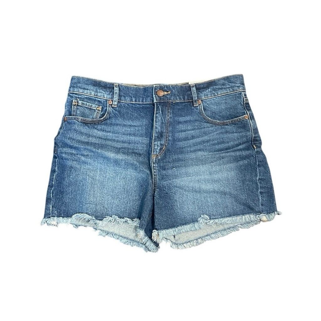 Loft the Cut off Denim Jean High Rise Short 29 Regular Fit NWT Casual Streetwear