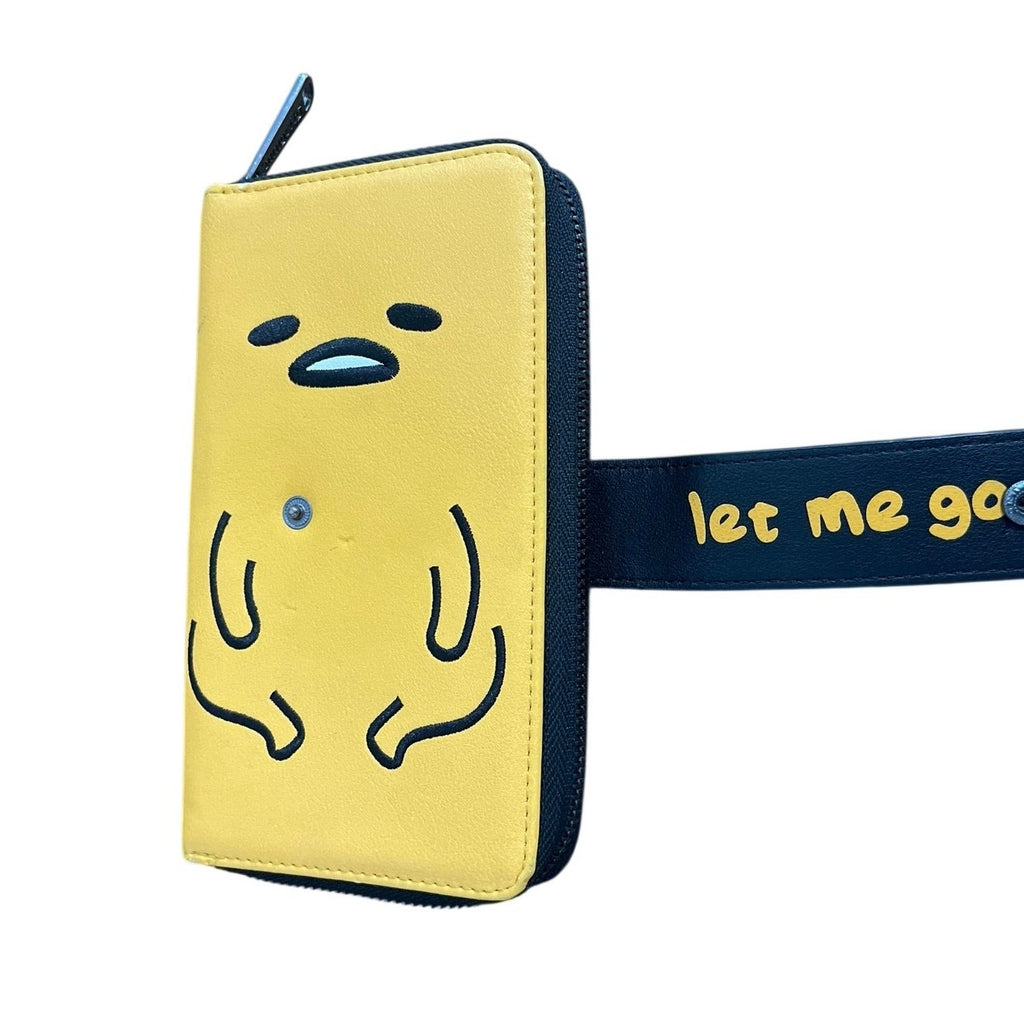 Loungefly x Sanrio Gudetama Tamago Zip Around Wallet Lazy Egg Accessories