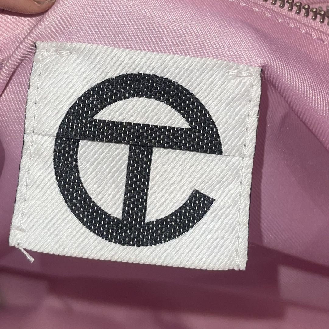 Telfar Shopping Bag Bubblegum Pink Tote Handbag Vegan Leather Crossbody Laptop