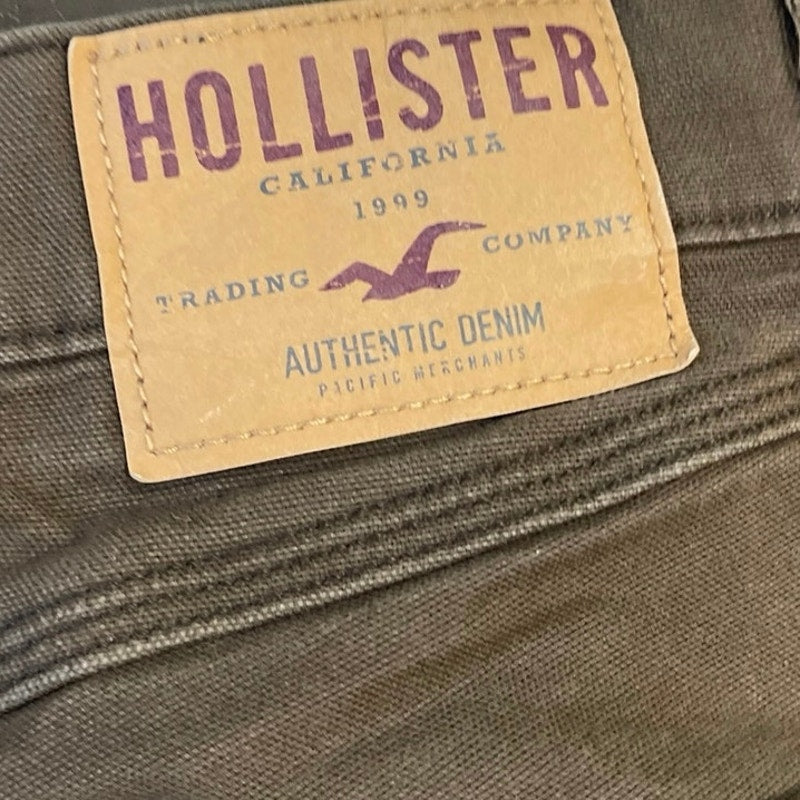 Hollister Men's Carpenter Straight Leg Pants Size 29X30 Workwear Utility Cargo