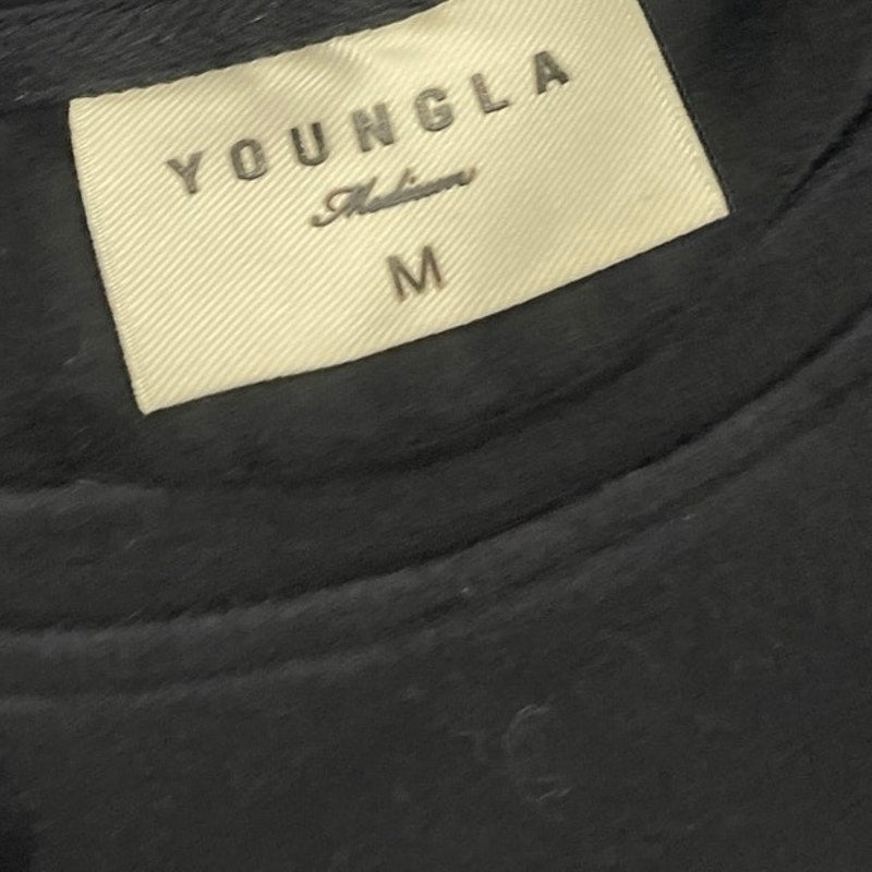YoungLA Oversized Boxy Heavyduty Short Sleeve Shirt SZ Medium Streetwear Casual