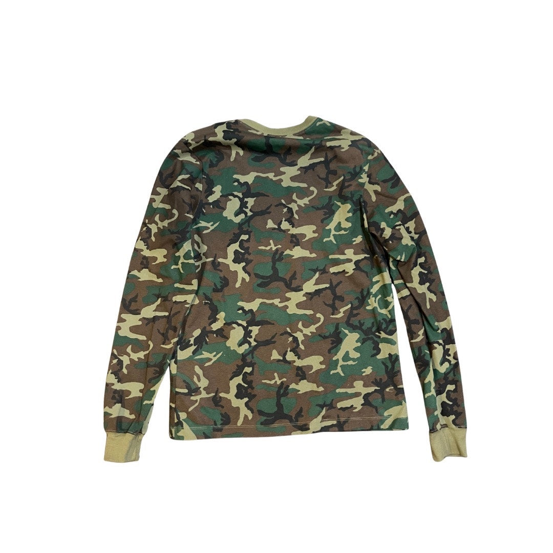 Nike USC Trojans Camo Long Sleeve Shirt Size Medium Military Collegiate Licensed