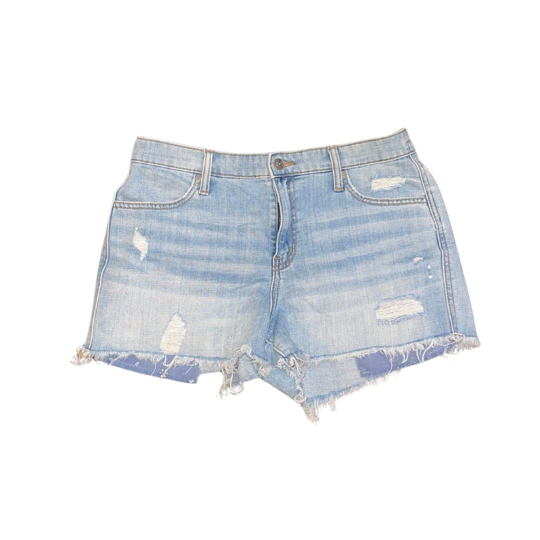 Aerie Cutoff Distressed Shorts Medium Elastic Waist Cowgirl Festival Beach Y2K