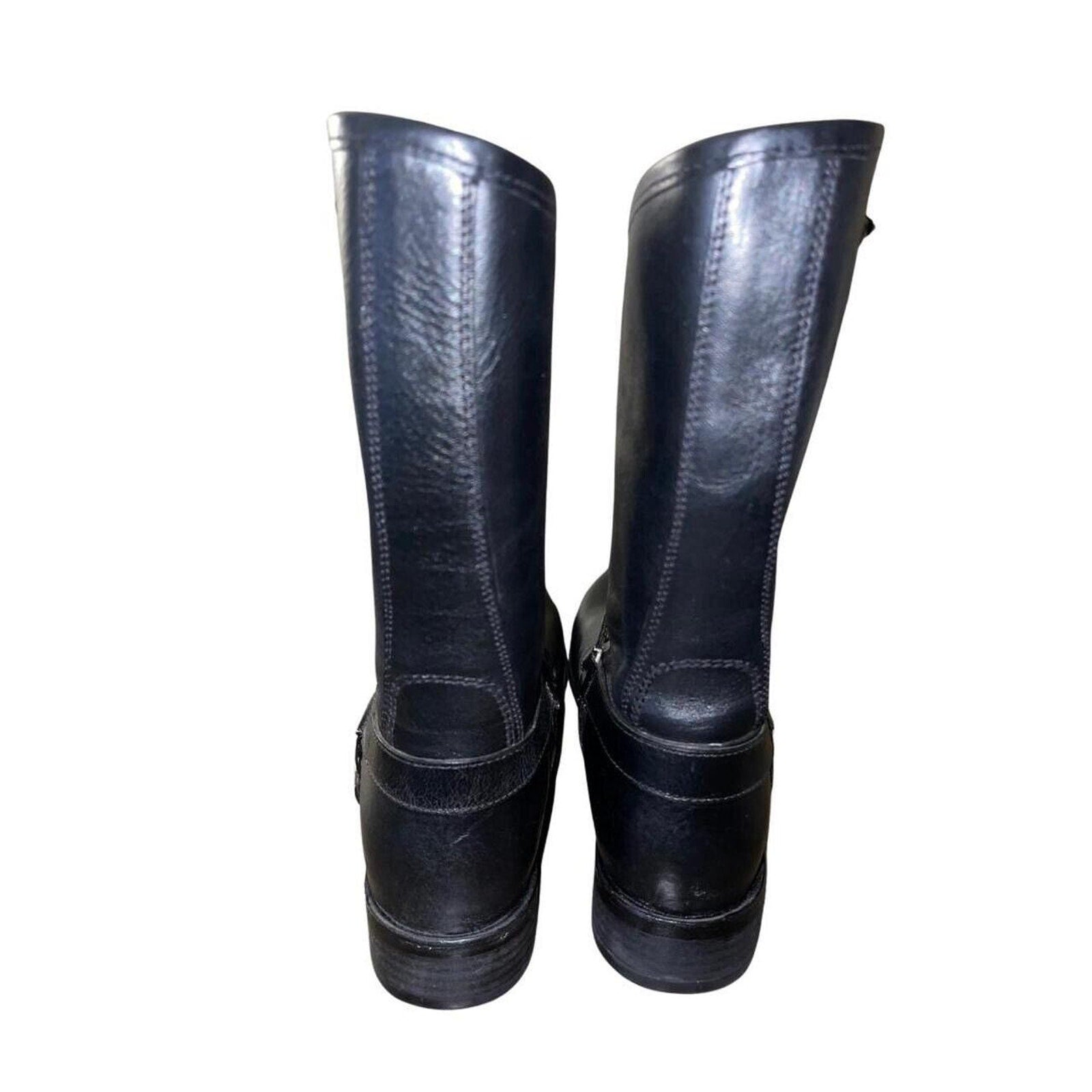 Ariat Calvary Style Roper Boots Size 8.5 Western equestrian engineering biker