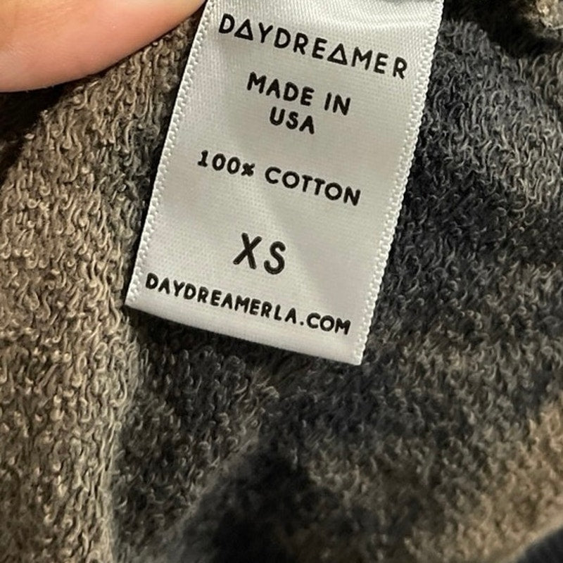Daydreamer X Revolve Oversized Waffle Knit Tie Dye Hoodie Sweater XS Loungewear
