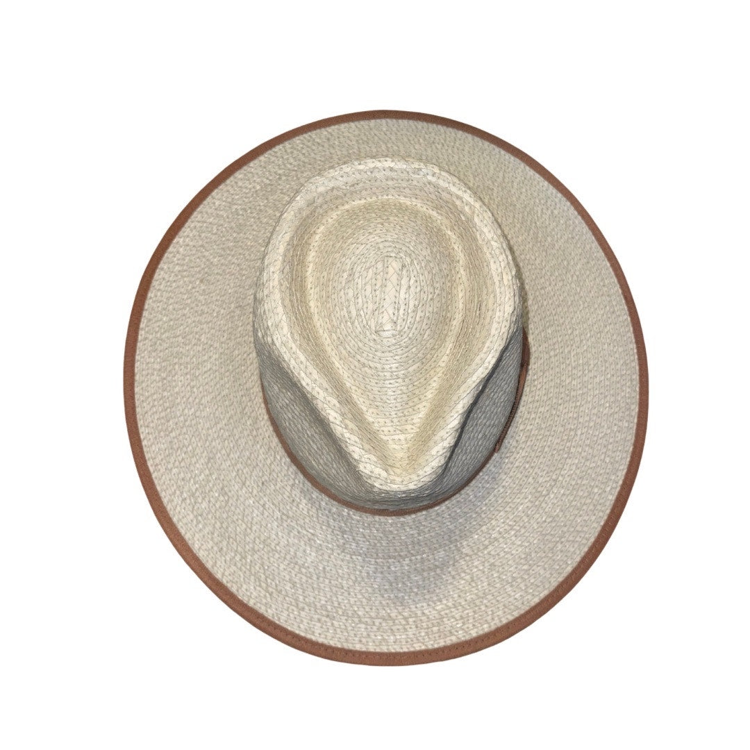 Brixton Jo Straw Rancher Hat Natural Tan Tripilla Straw Adjustable Medium NWT