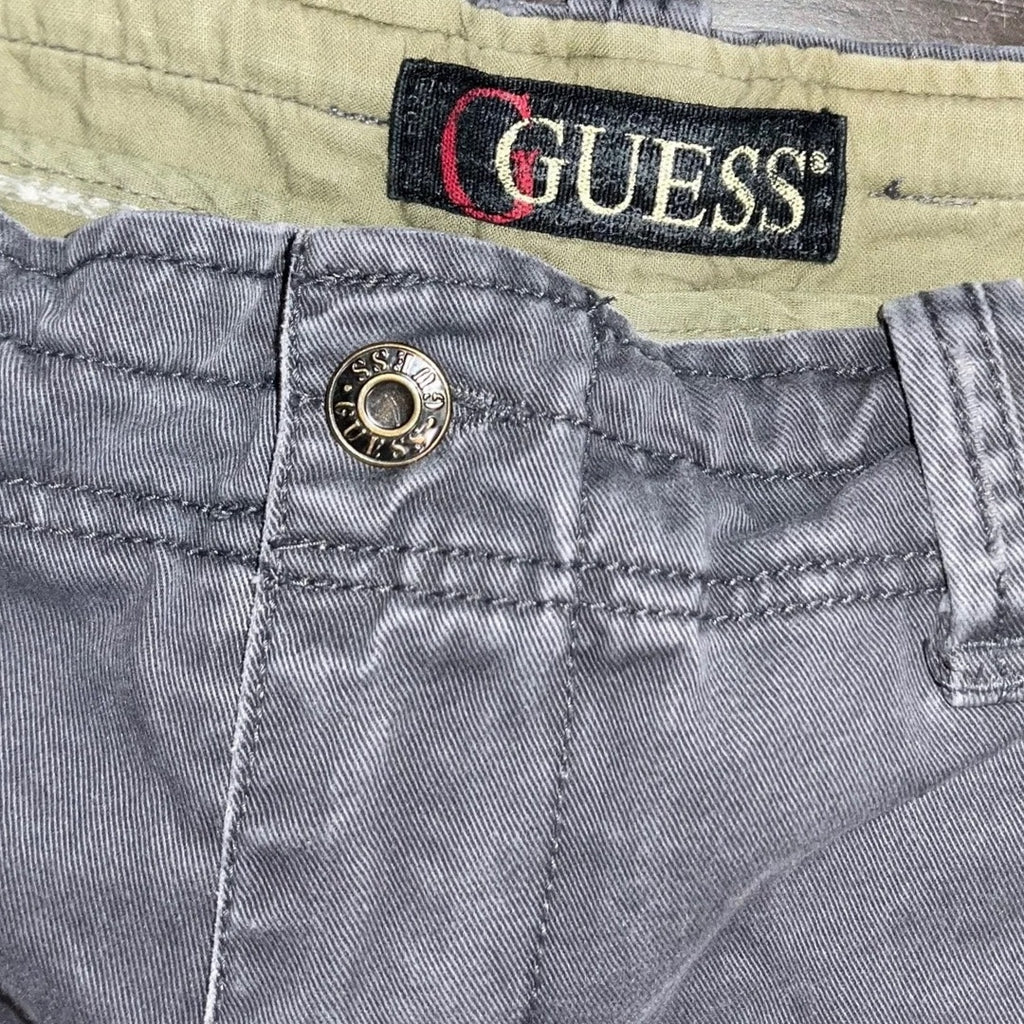 Guess early 2000's Men's Cargo Chino Shorts Y2K Size 38