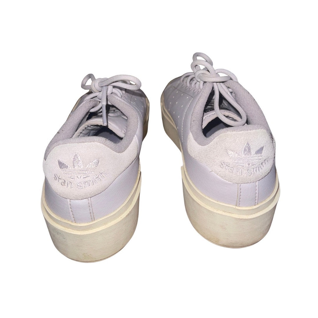 Adidas Stan Smith Bonega X Shoes Women Lilac 7.5 Platform Athletic Sporty Chic