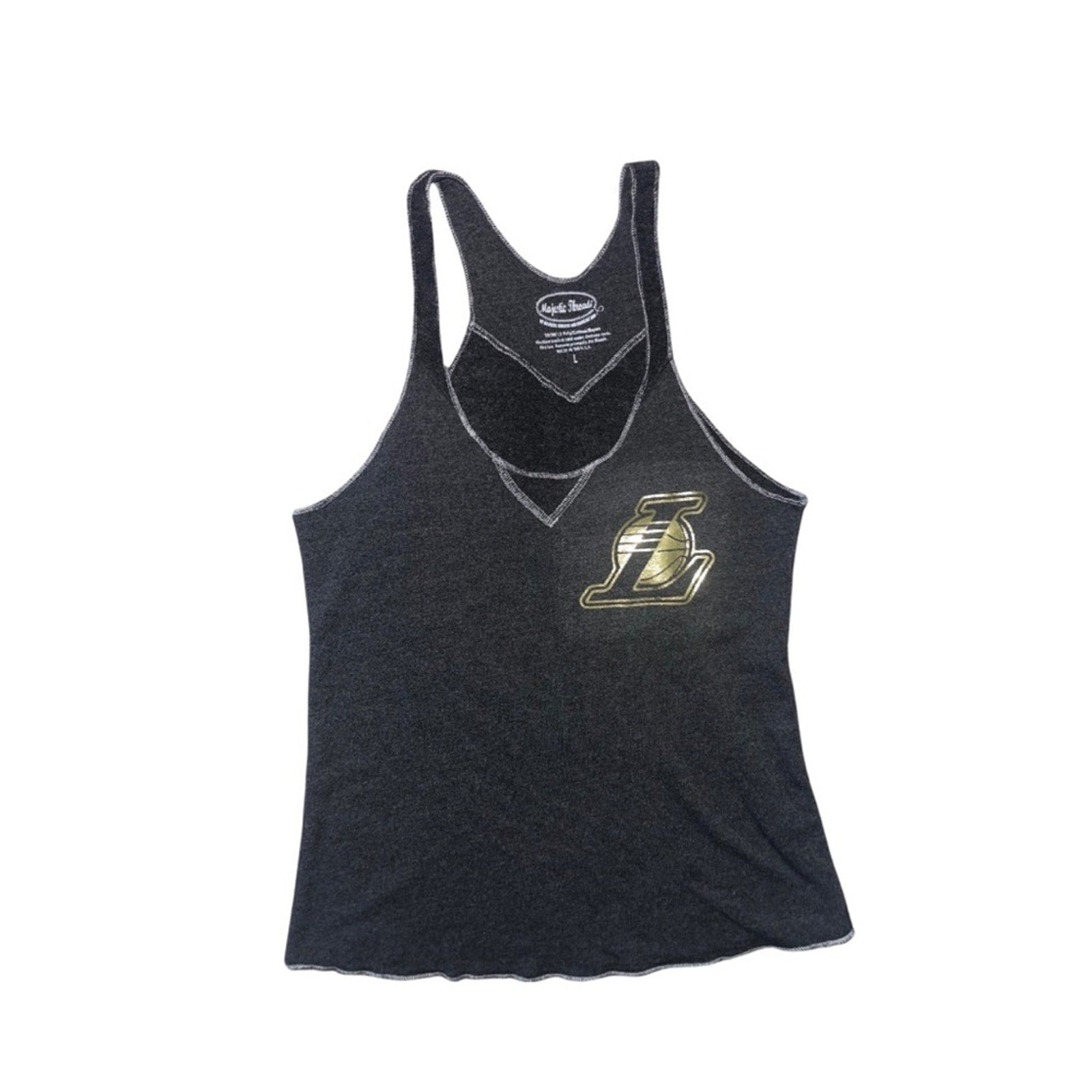 Los Angeles Lakers black and gold tank top NWT